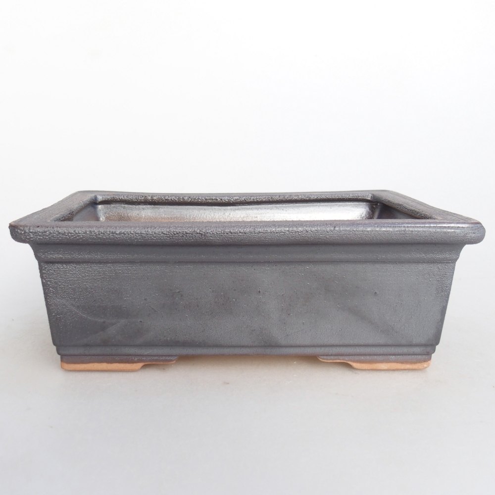 Ciotola bonsai in ceramica 26 x 26 x 8 cm, colore rosso