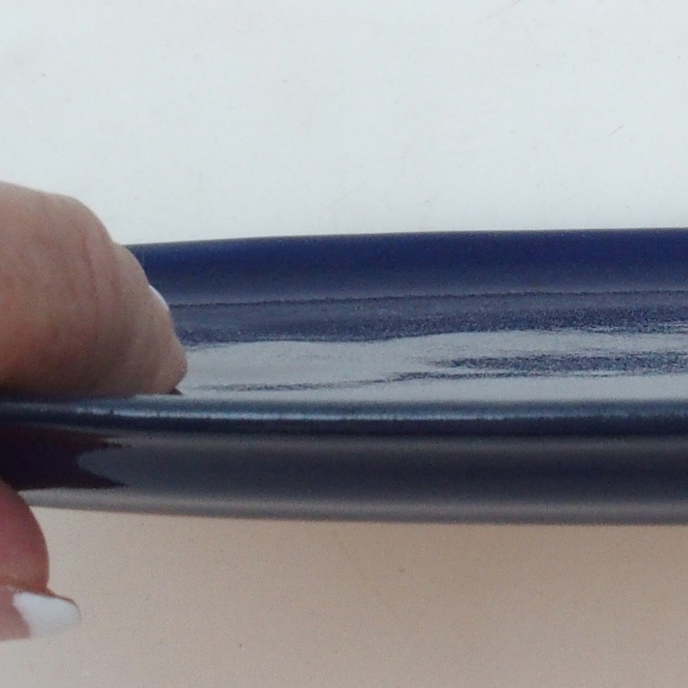 Ciotola in ceramica H15 -25 x 15 x 1 cm - blu