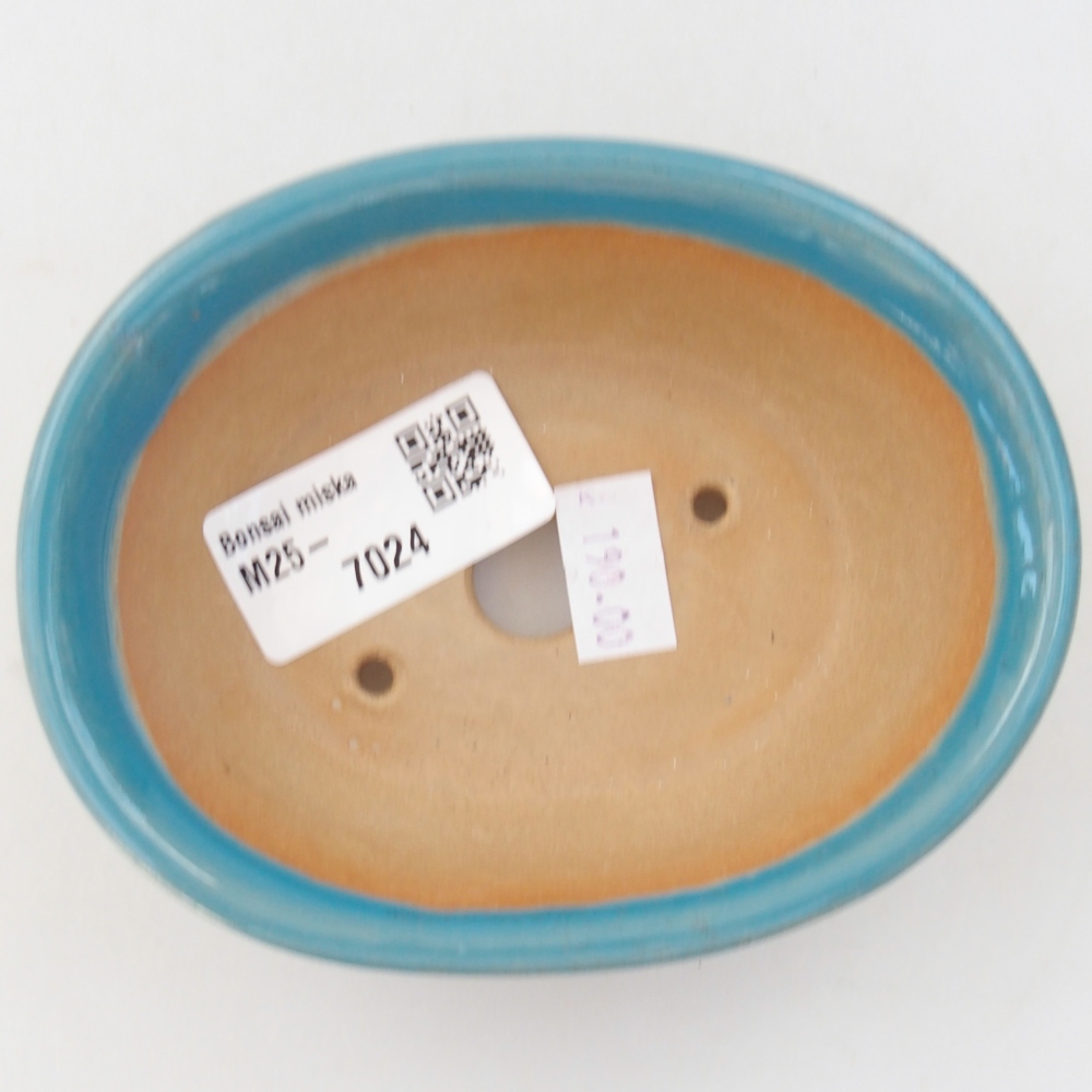 Ciotola bonsai in ceramica 26 x 26 x 8 cm, colore rosso