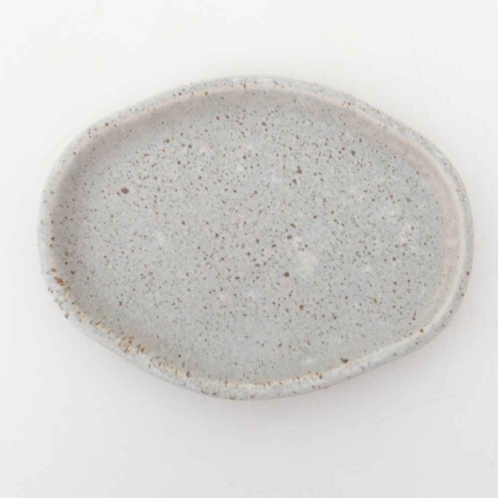 Ciotola bonsai + piattino H05 - 11 x 8 x 4 cm - beige