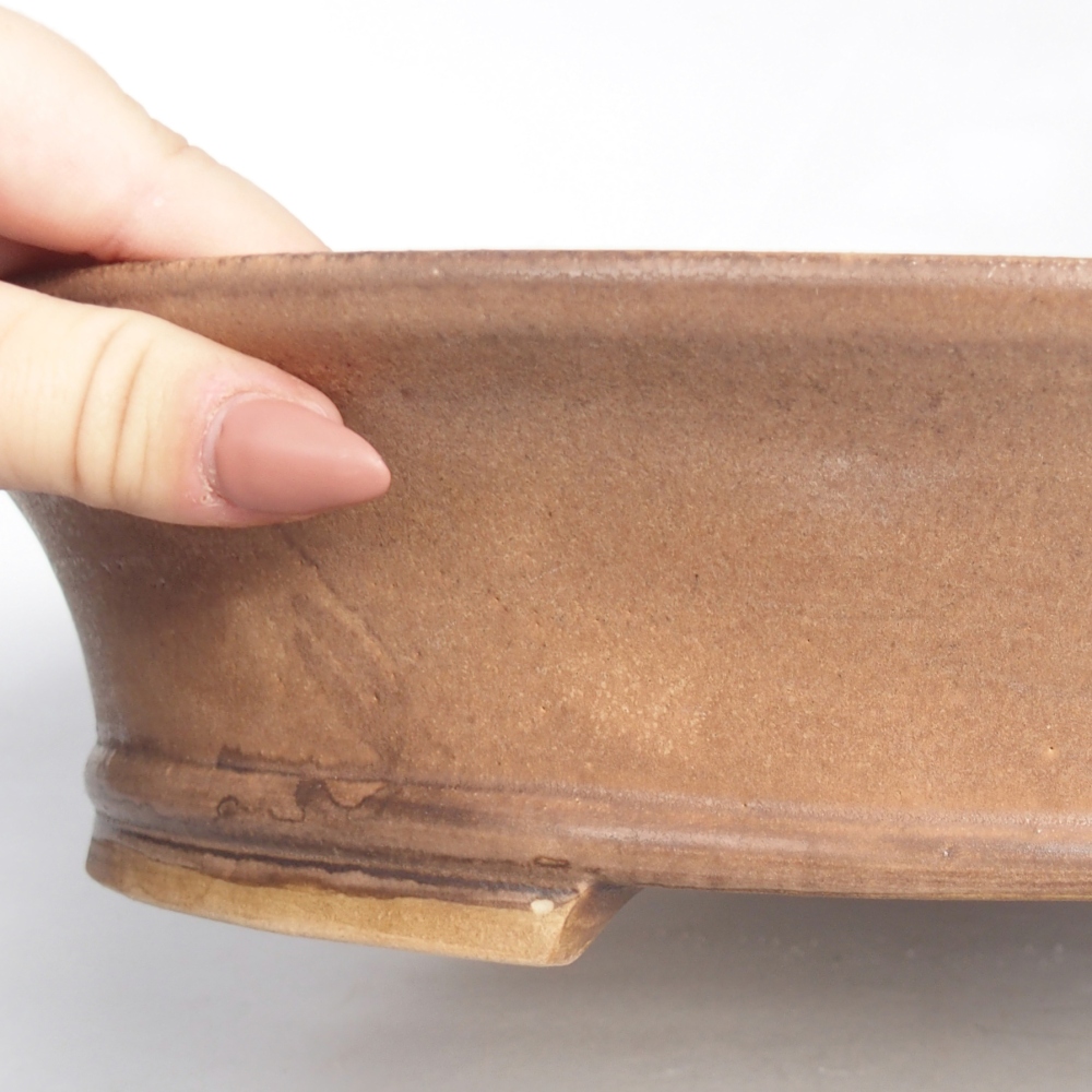 Ciotola bonsai in ceramica 32 x 29 x 7 cm, rosa