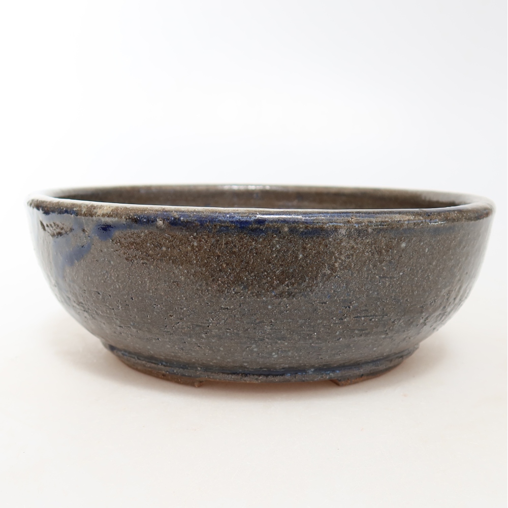 Ciotola bonsai in ceramica 17 x 17 x 6 cm, grigio