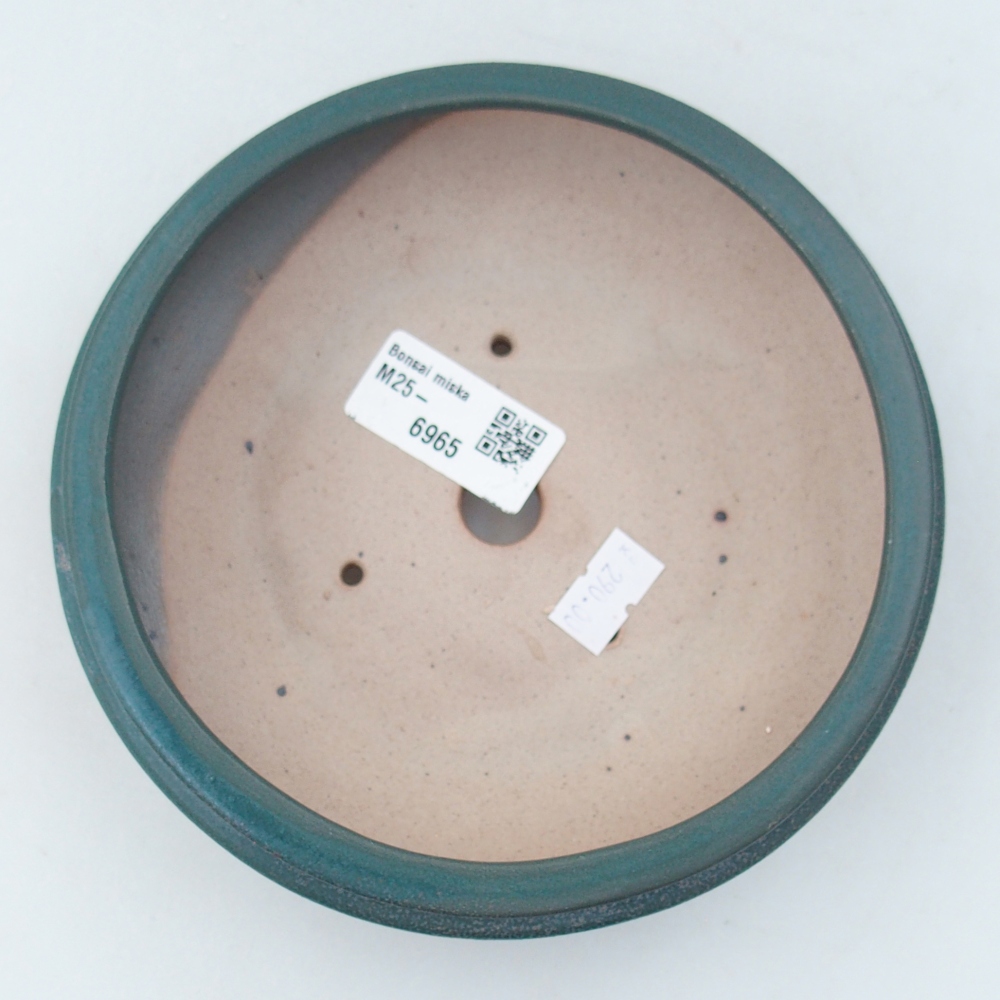 Ciotola bonsai in ceramica 26 x 26 x 8 cm, colore rosso