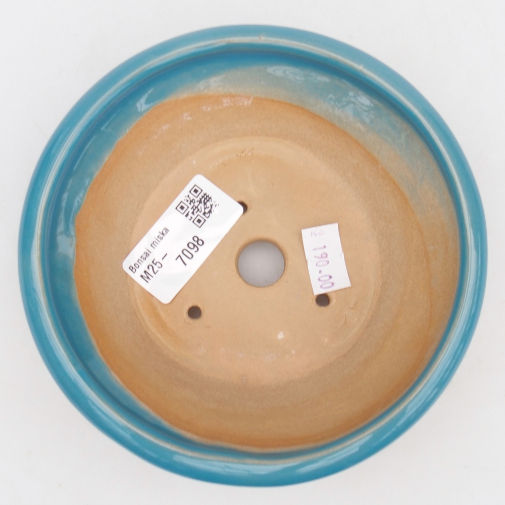 Ciotola bonsai in ceramica 26 x 26 x 8 cm, colore rosso