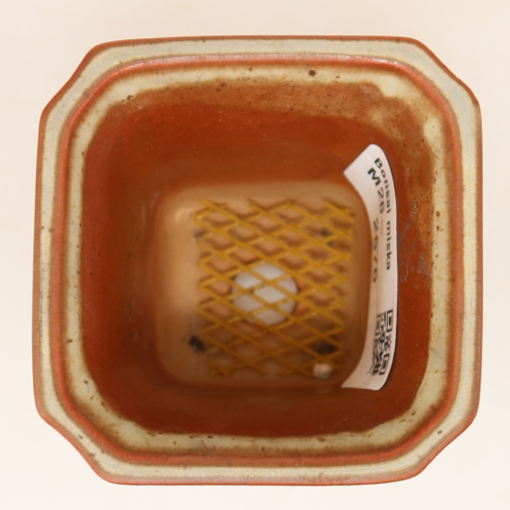 Ciotola in ceramica  6,5 x 6,5 x 7 cm, colore beige