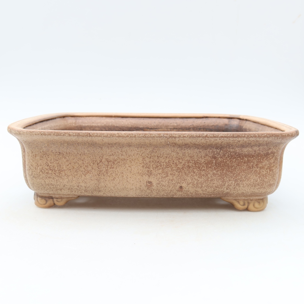 Vaso da bonsai in ceramica 25 x 20,5 x 7,5 cm, colore rosa