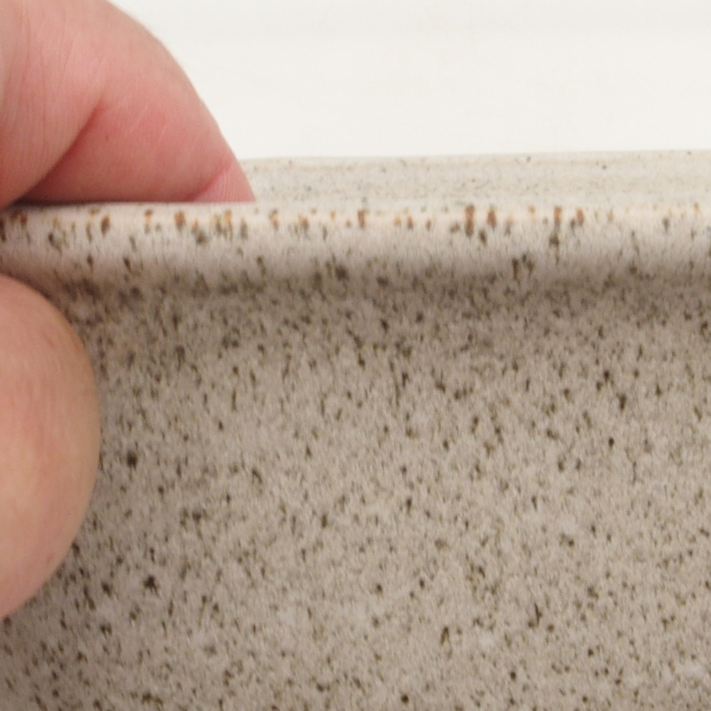 Ciotola per bonsai H36 - 17 x 15 x 7,5 cm - beige