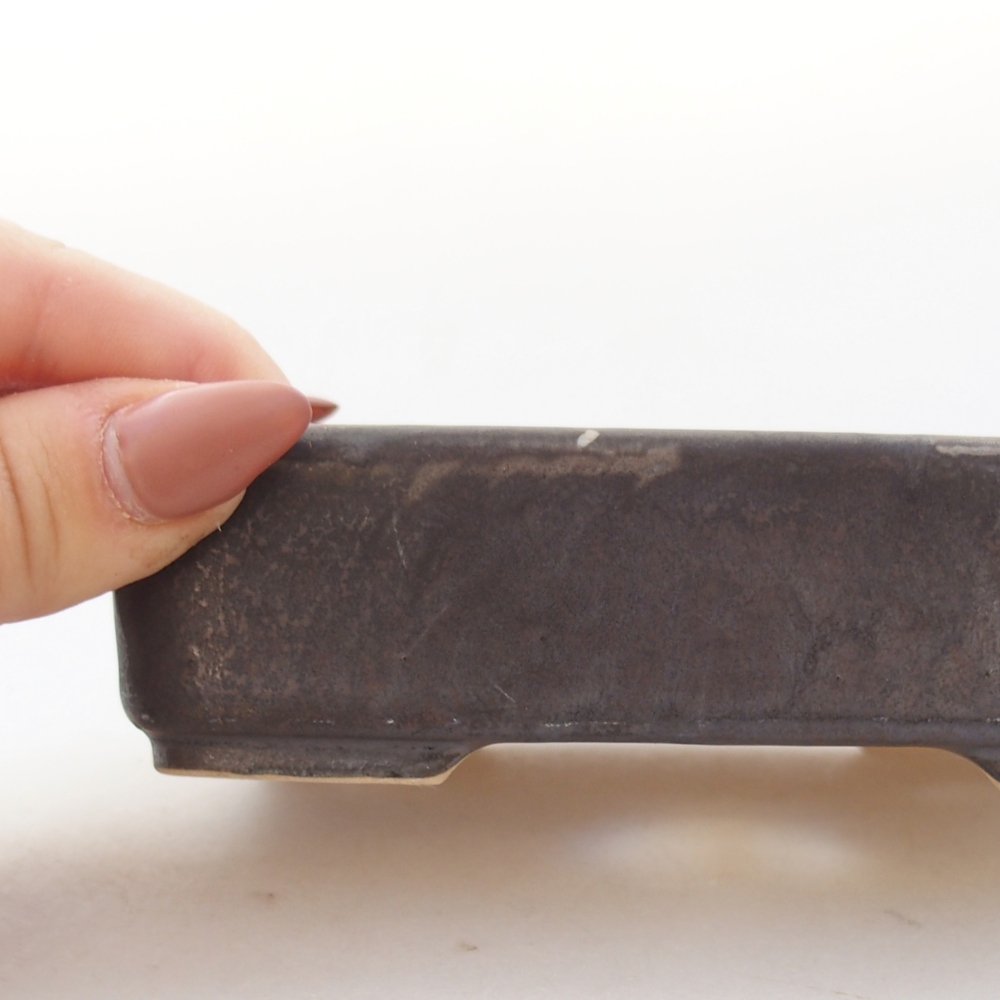 Ciotola bonsai in ceramica 26 x 26 x 8 cm, colore rosso