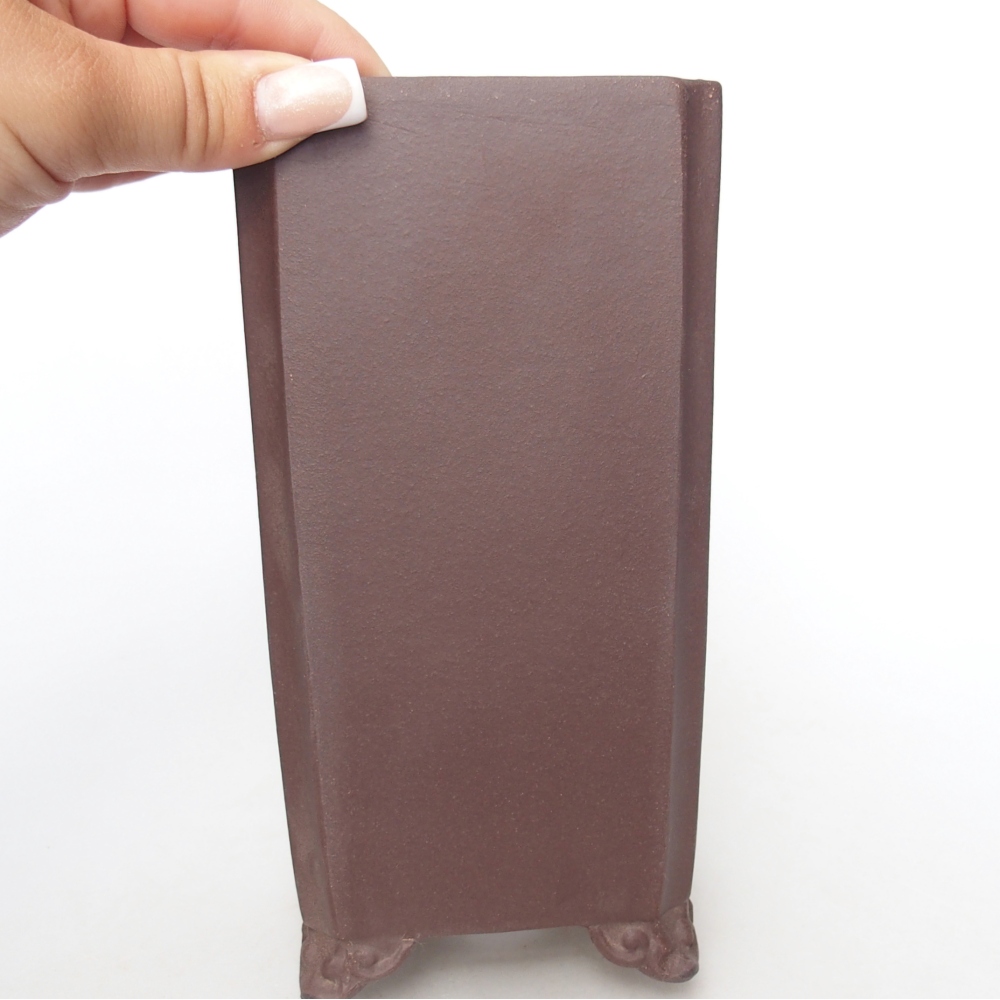 Ciotola 9 x 9 x 18 cm marrone
