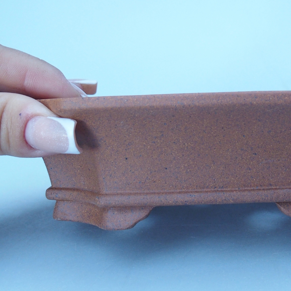 Ciotola 15 x 12 x 4 cm marrone