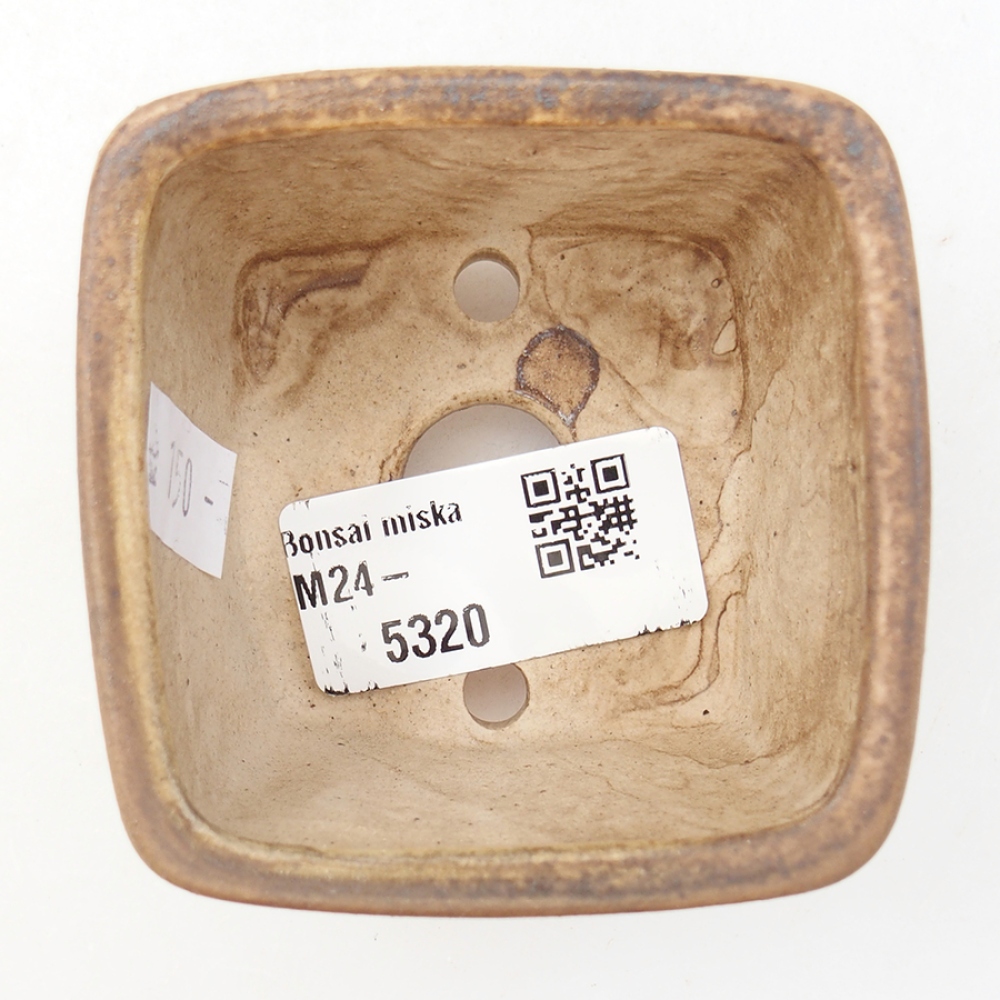 Ciotola bonsai in ceramica 6 x 6 x 4,5 cm, rosa