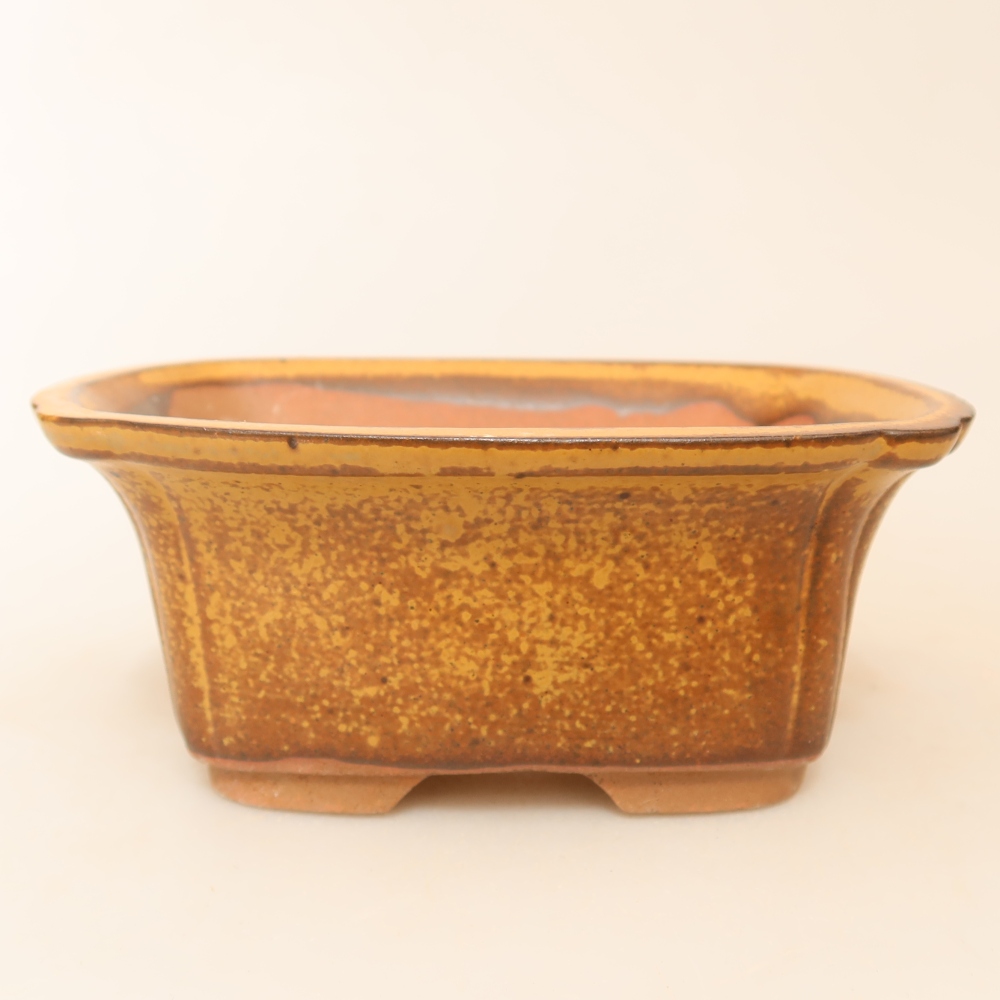 Ciotola in ceramica  13 x 10,5 x 5,5 cm, colore giallo
