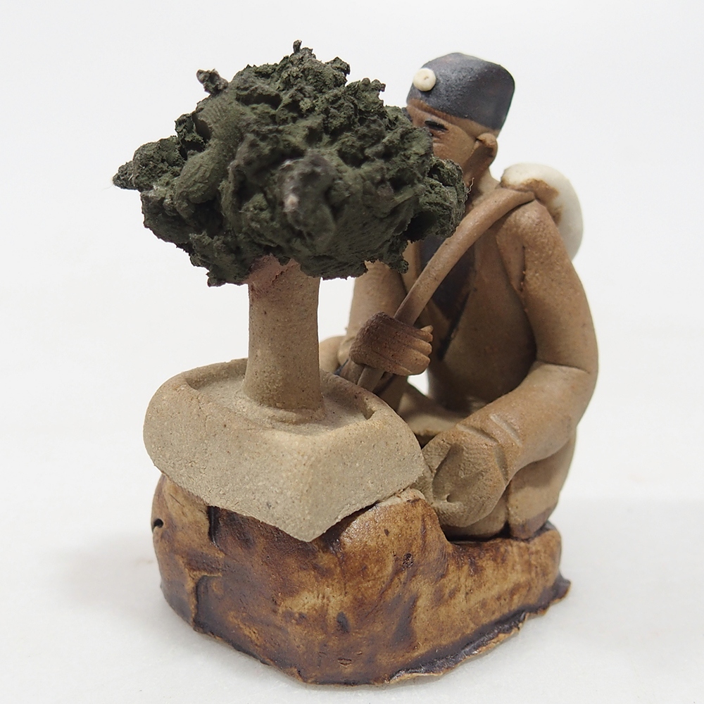 Statuetta in ceramica - Bonsaiista