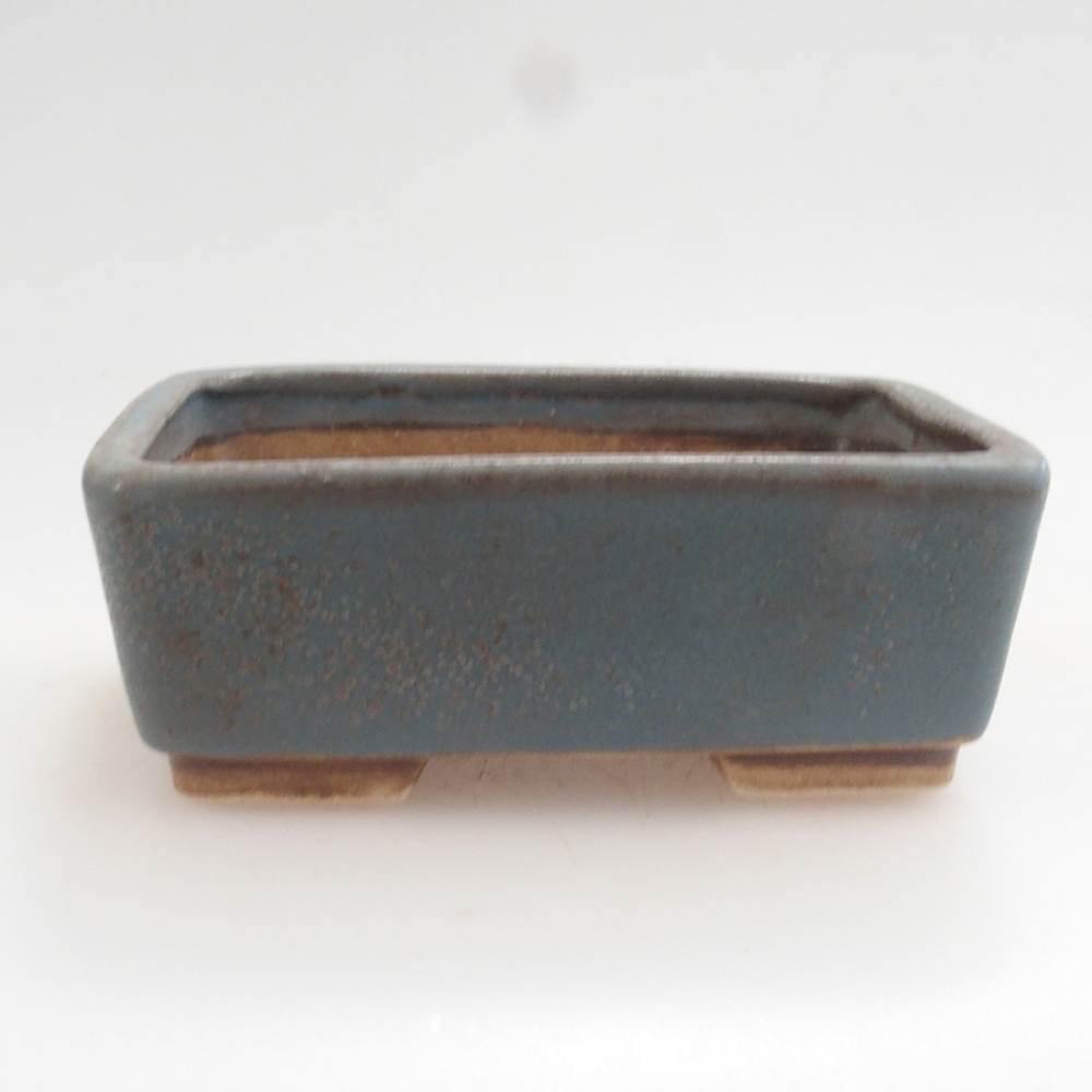 Ciotola per bonsai in ceramica 10 x 8,5 x 4 cm, marrone