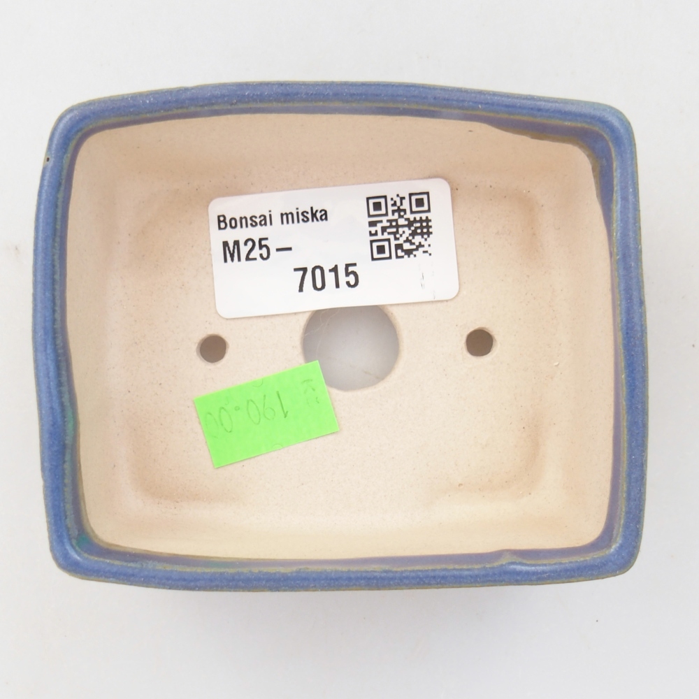 Ciotola bonsai in ceramica 26 x 26 x 8 cm, colore rosso