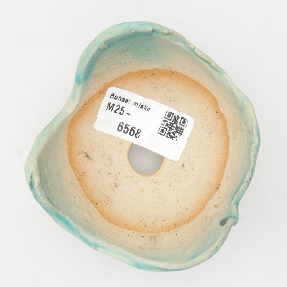 Conchiglia in ceramica 8,5 x 8 x 5 cm , colore blu