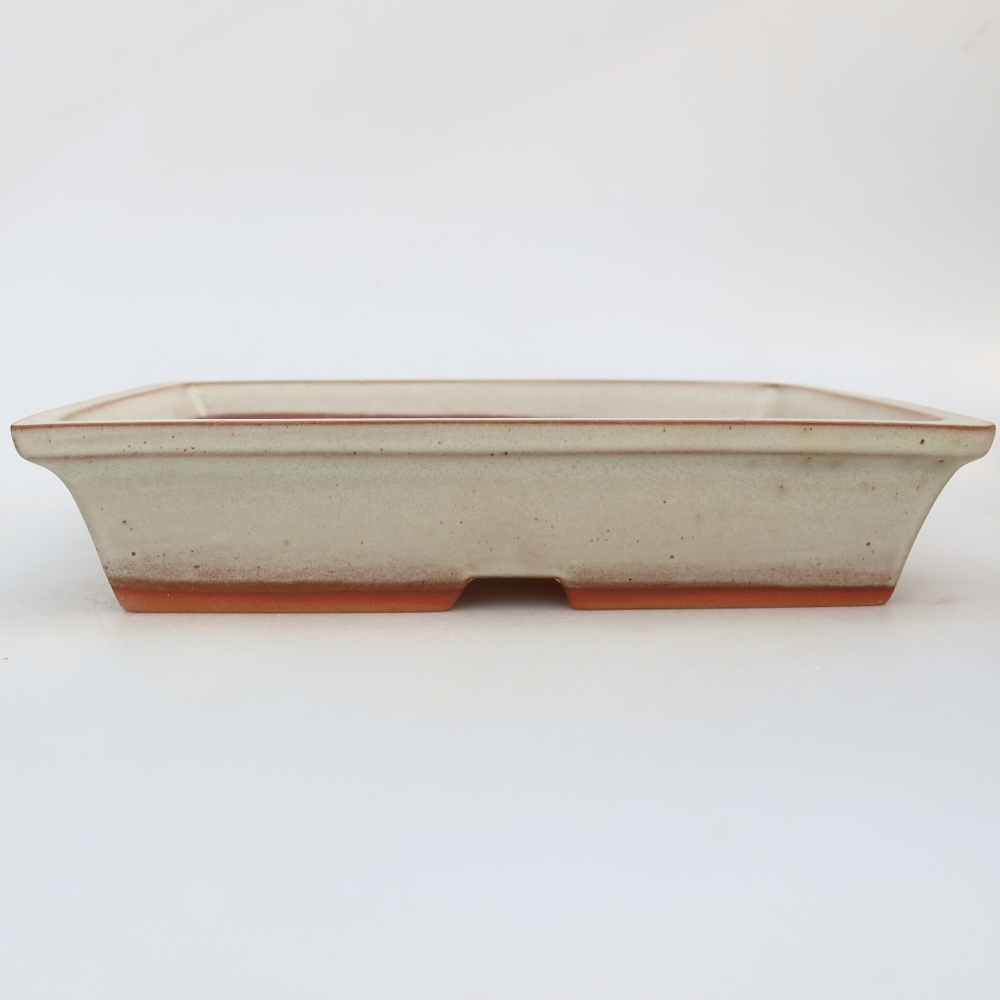 Ciotola in ceramica  26 x 19,5 x 5,5 cm, colore beige