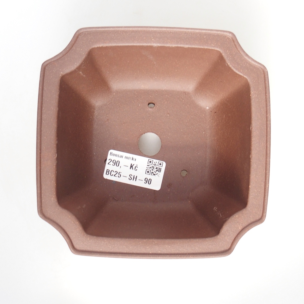 Ciotola 14 x 14 x 7 cm marrone