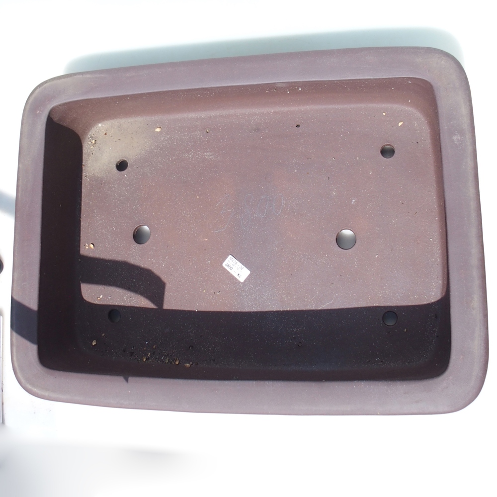 Ciotola per bonsai 65 x 48 x 16 cm - marrone