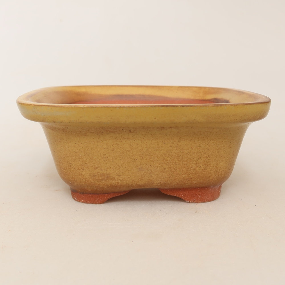 Ciotola in ceramica  12 x 12 x 5 cm, colore giallo