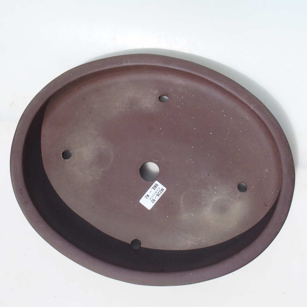 Ciotola per bonsai 41 x 33 x 6,5 cm - marrone