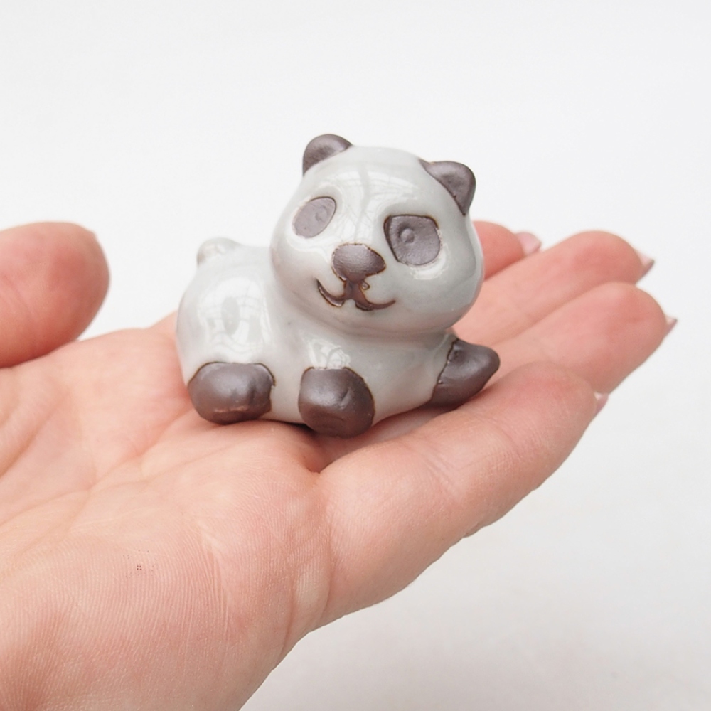 Statuetta in ceramica - Panda