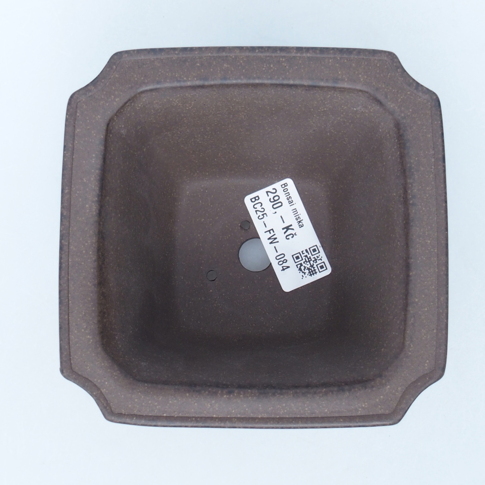 Ciotola 12 x 12 x 7,5 cm marrone ocra