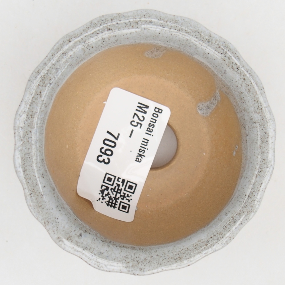 Ciotola bonsai in ceramica 26 x 26 x 8 cm, colore rosso