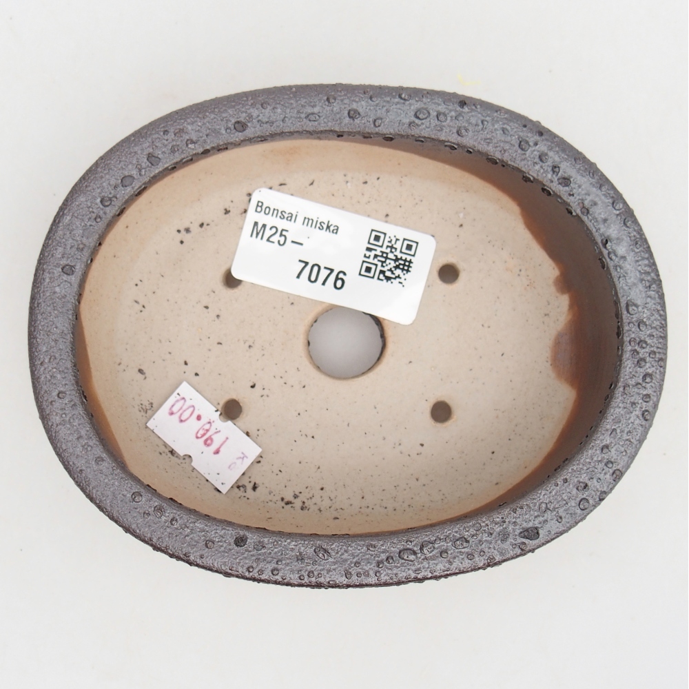 Ciotola bonsai in ceramica 26 x 26 x 8 cm, colore rosso