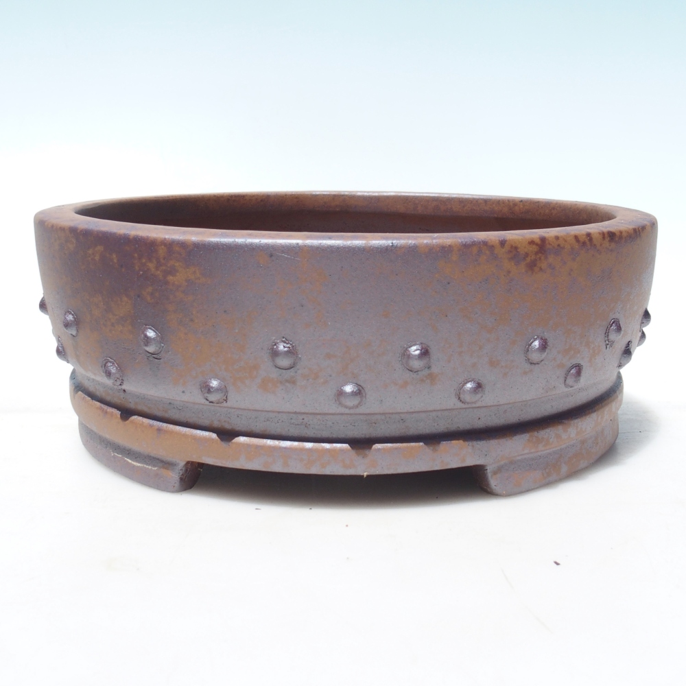 Ciotola 25 x 25 x 9 cm marrone