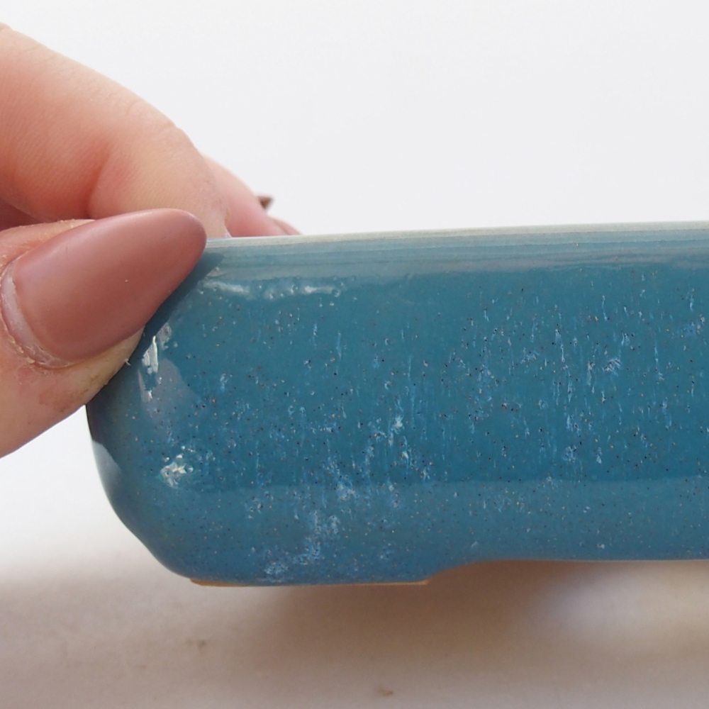 Ciotola bonsai in ceramica 26 x 26 x 8 cm, colore rosso