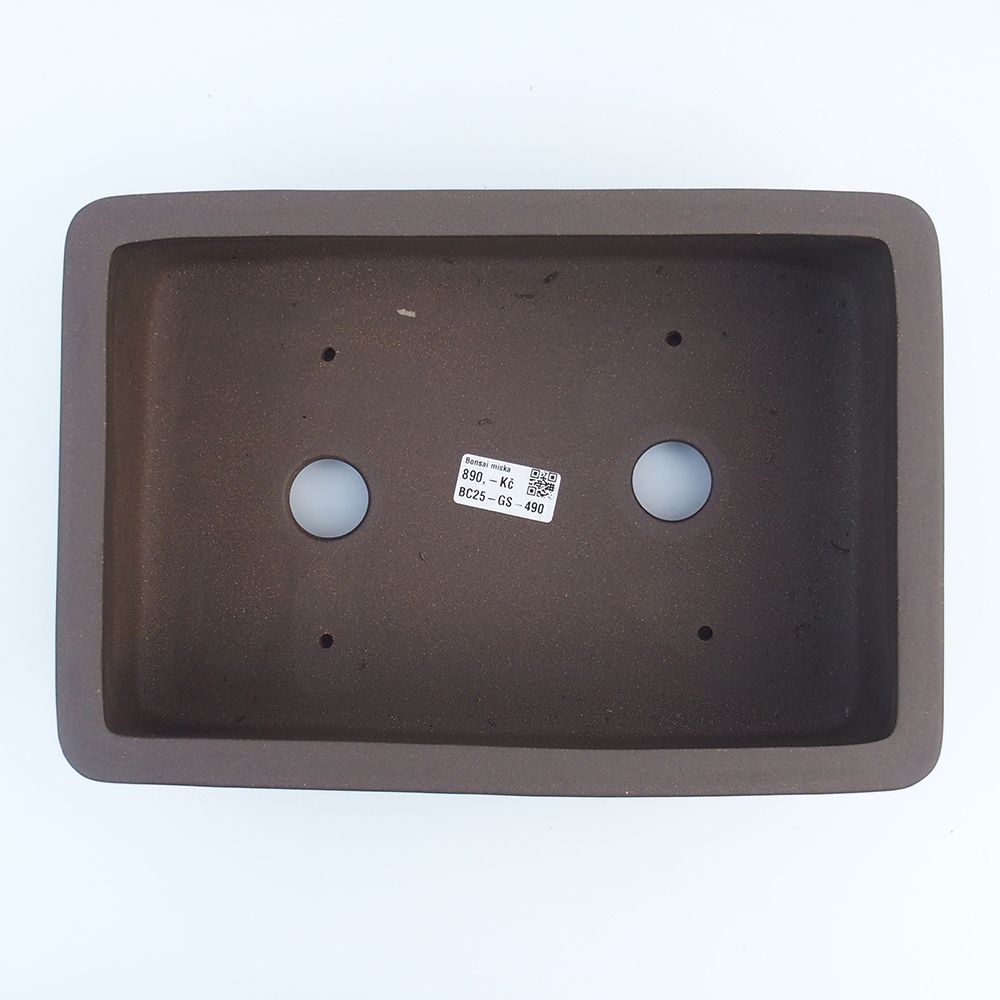 Ciotola 30,5 x 21 x 10 cm marrone