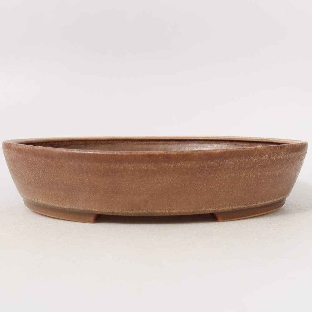 Ciotola bonsai in ceramica 22,5 x 20 x 4,5 cm, rosa