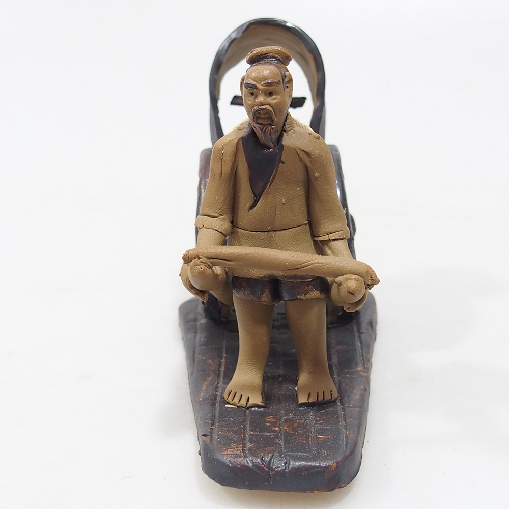 Statuetta in ceramica - carrozza