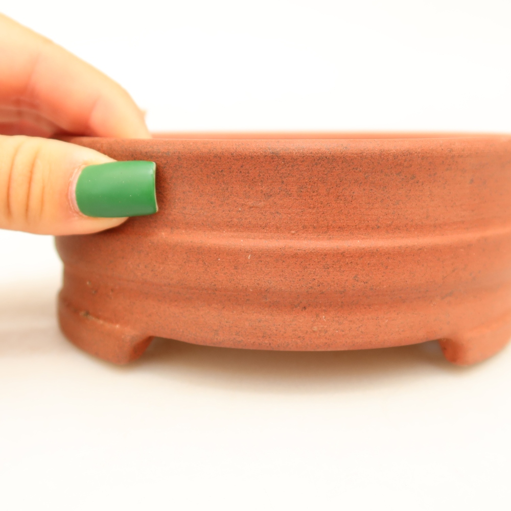Ciotola in ceramica  13 x 13 x 5 cm, colore mattone