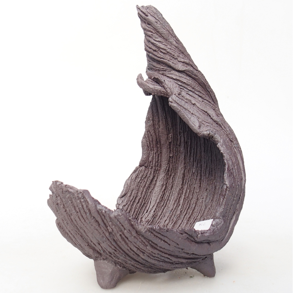 Conchiglia in ceramica 10 x 7,5 x 14,5 cm , colore metallizzato