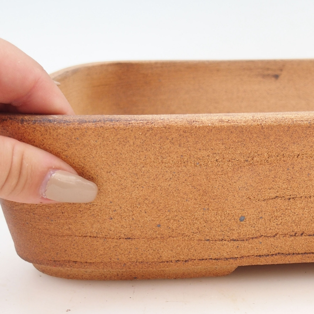 Ciotola per bonsai 30 x 24 x 7 cm , colore marrone