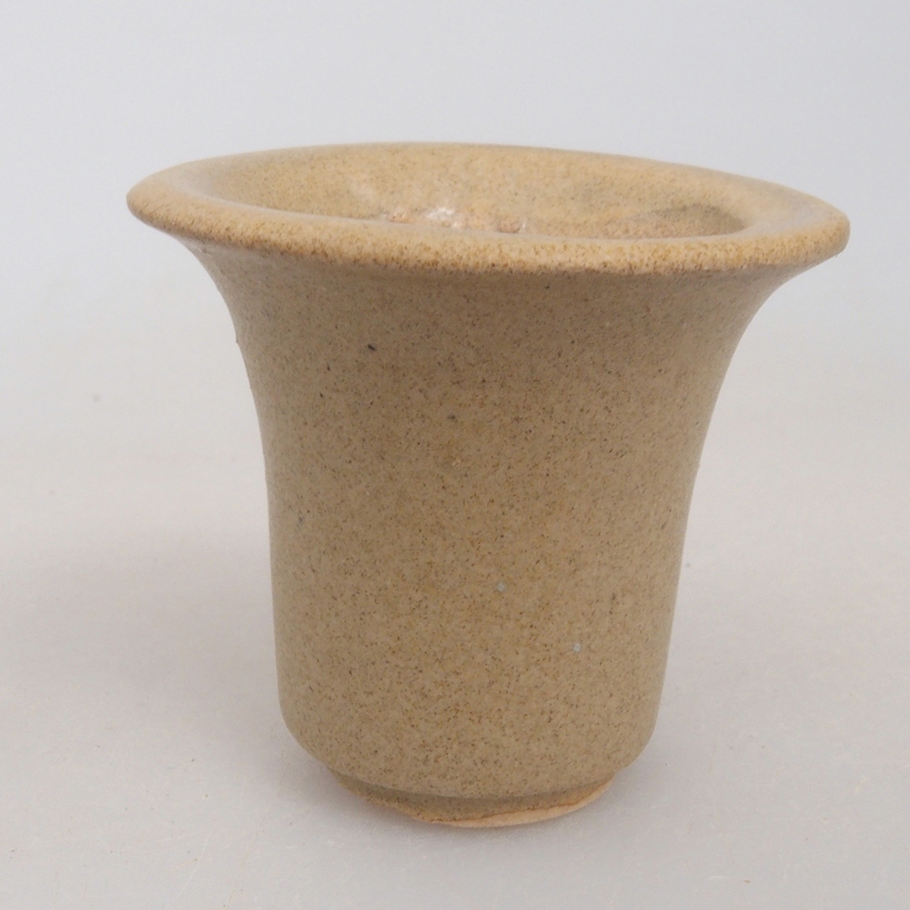 Ciotola per mini bonsai 4 x 4 x 4 cm, marrone