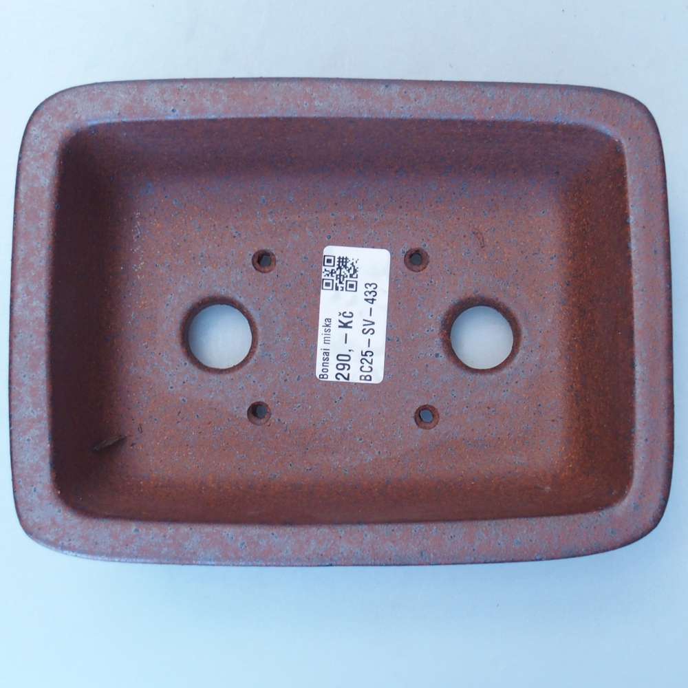 Ciotola 17 x 13 x 6 cm marrone