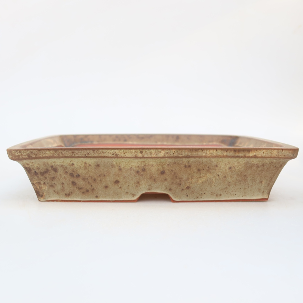 Ciotola in ceramica  26 x 19,5 x 5,5 cm, colore beige