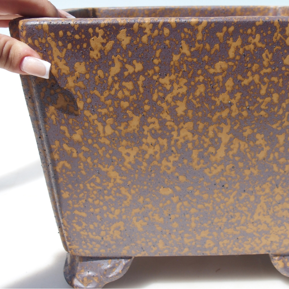 Ciotola 27,5 x 27,5 x 22,5 cm marrone