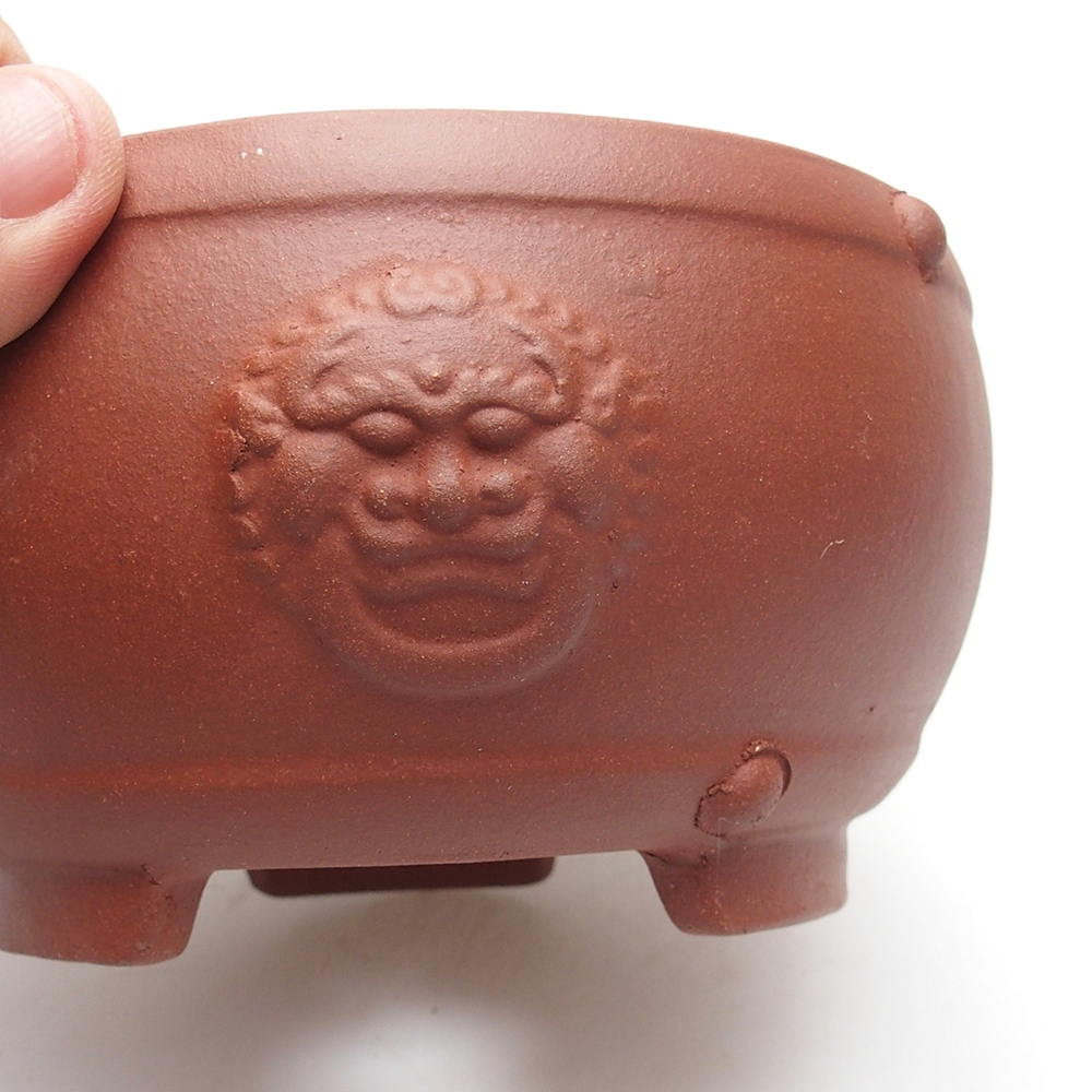 Ciotola 15 x 15 x 8 cm colore mattone