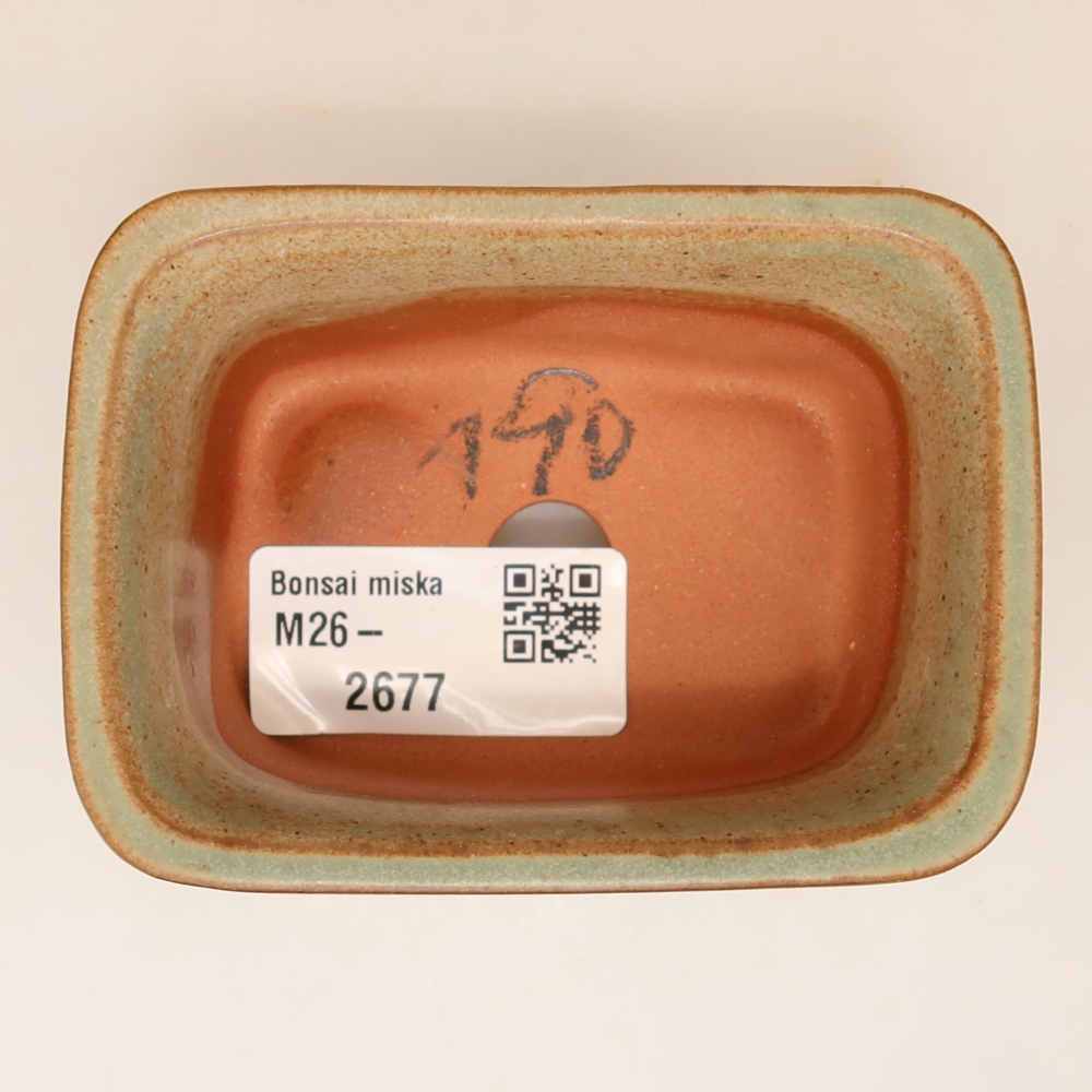 Ciotola in ceramica  9 x 6,5 x 4,5 cm, colore beige