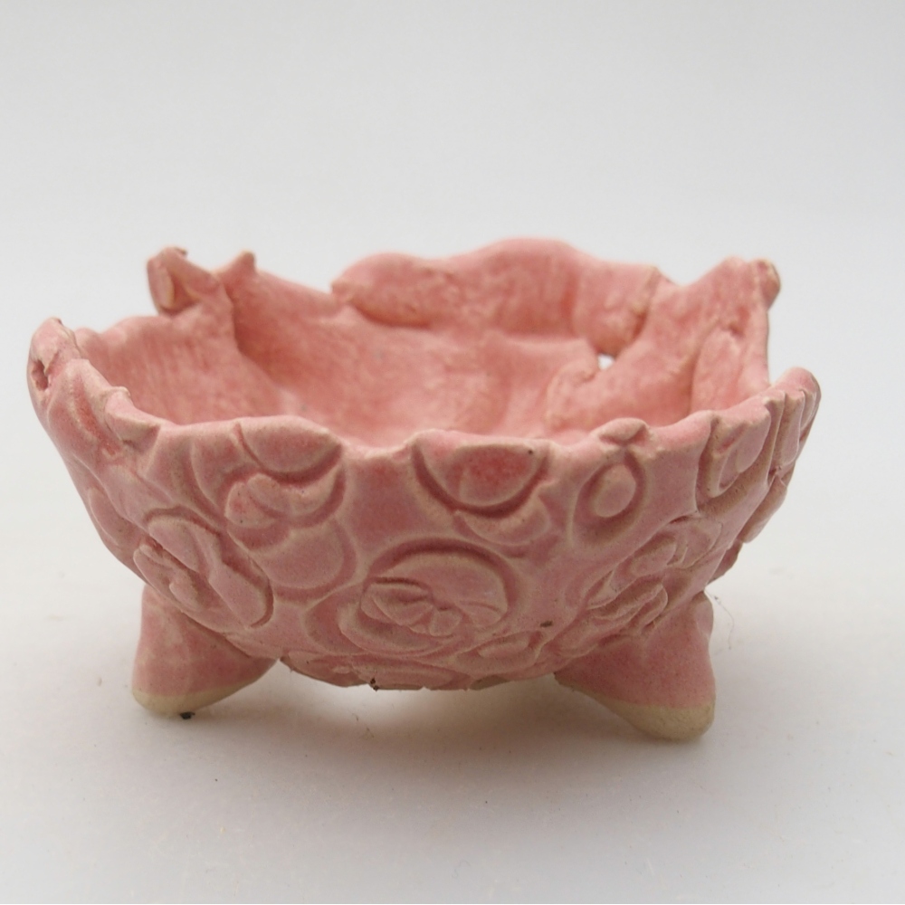 Conchiglia in ceramica 8,5 x 8 x 5 cm , colore rosa
