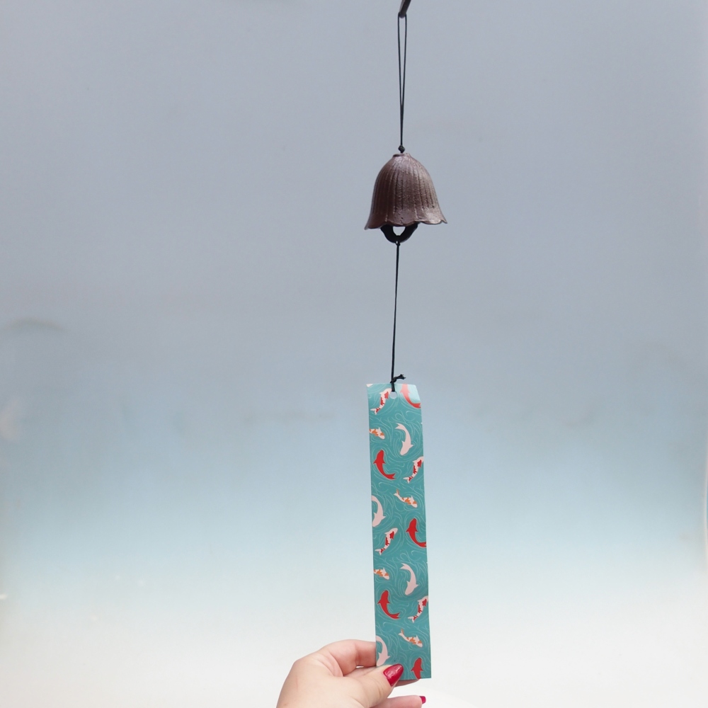 Campana in metallo, colore marrone